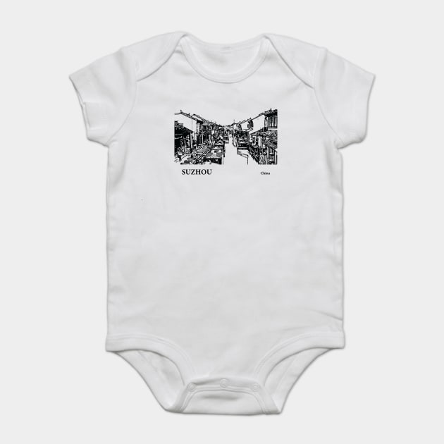 Suzhou China Baby Bodysuit by Lakeric